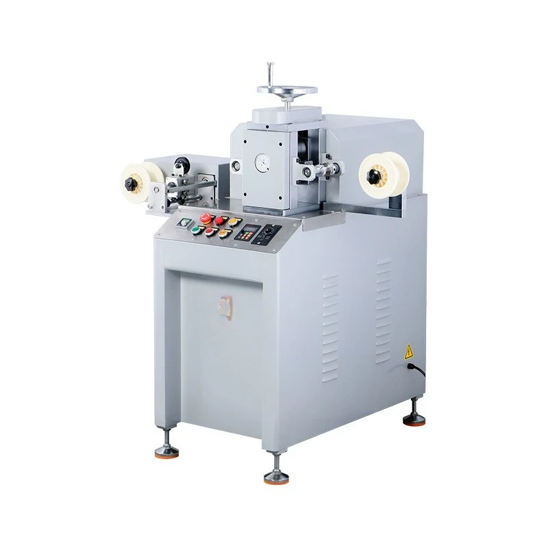 Round wire flattening machine, copper wire flattening machine
