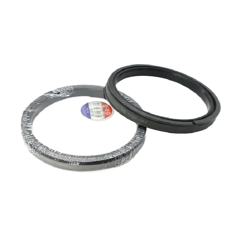 

For Excavator Piston Seals Spgw 160 Carbon Fiber Composite Material Black Hydraulic Boom Cylinder Kits