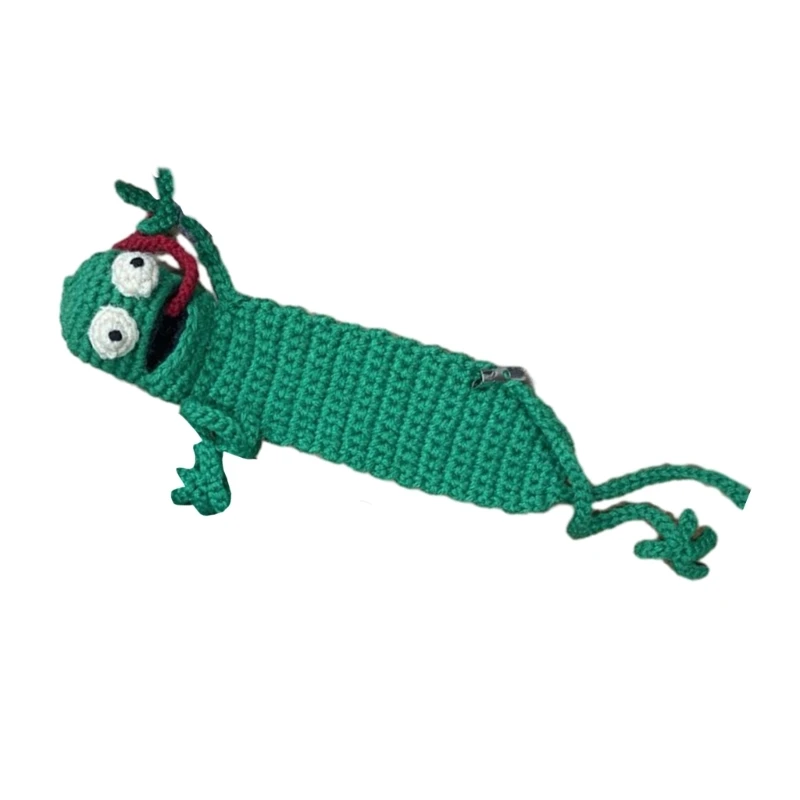 漫画の動物のブックマークかぎ針編みの動物のブックマーク読書用の素敵なブックマークプレゼントクリスマスストッキングブックマークギフト