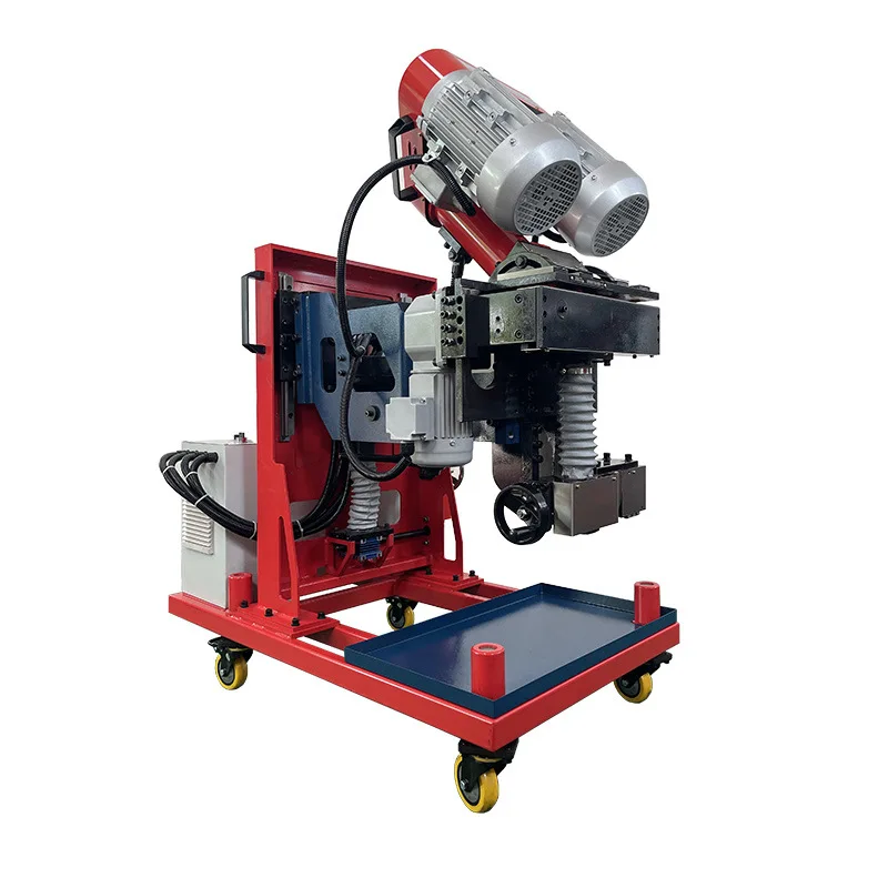 ماكينة طحن حافة المشي الأوتوماتيكية ذات الوجهين لأعلى ولأسفل، ماكينة تصنيف الصلب المصنوعة من سبائك الصلب عالية الطاقة