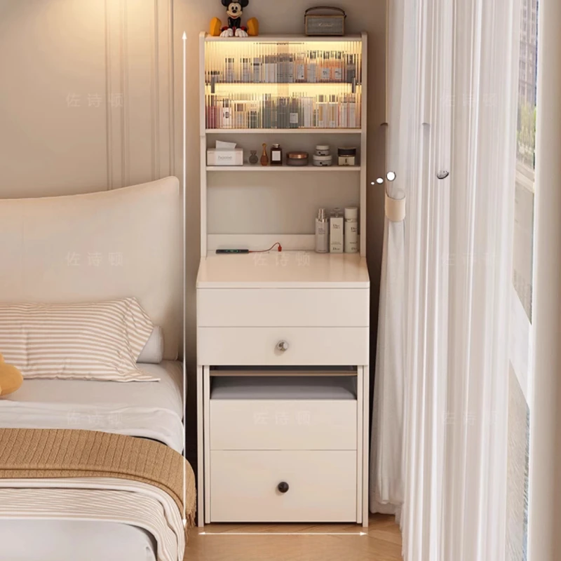 

Chests White Dresser Makeup Stand Dressers for Clothing Sideboard Living Room Sinfonier Make Up Vanity with Mirror and Lights