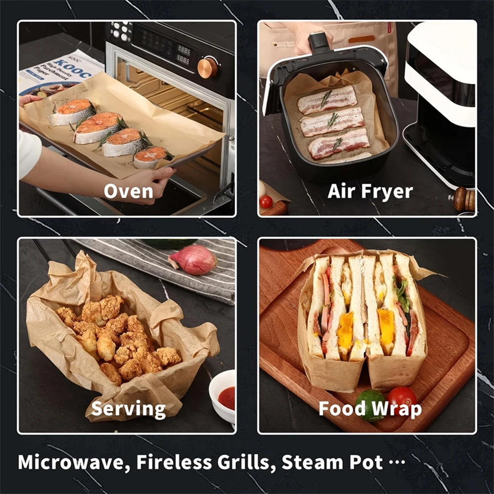 Airfryer Baking Paper Heat Resistant Baking Paper Airfryer Accessories
