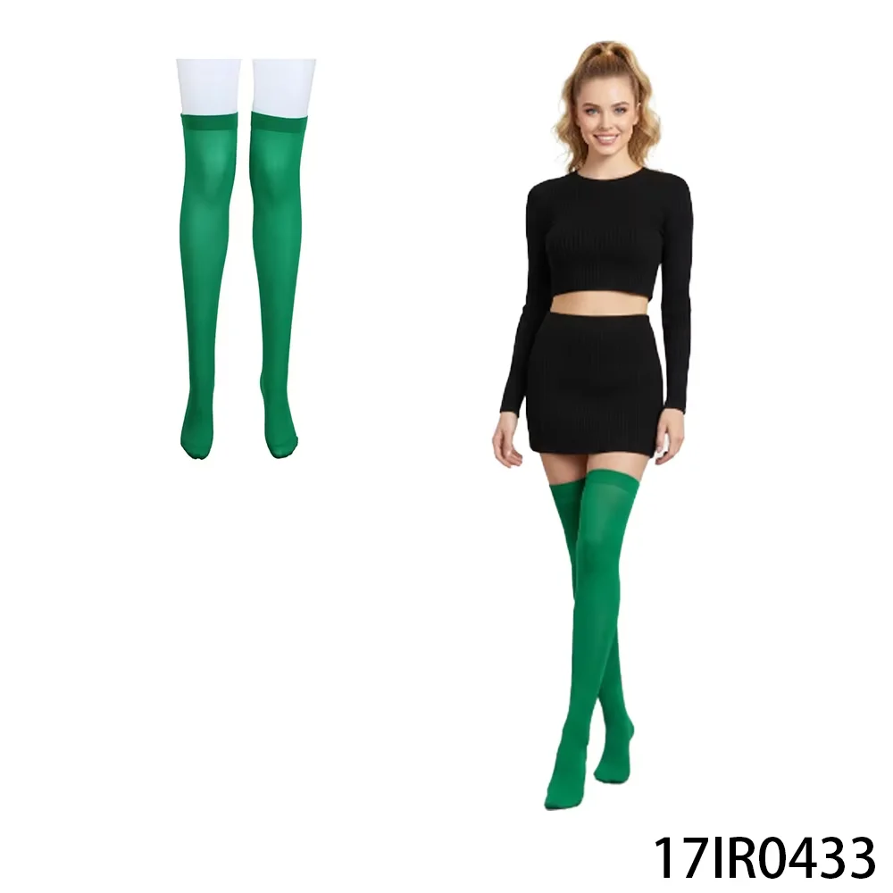 

Зеленые гольфы PESENAR на День Святого Патрика — праздничный аксессуар для ирландского праздника