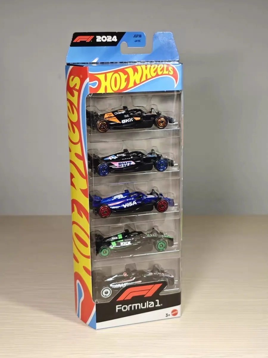 الأصلي الساخن عجلات الفورمولا 1 5-حزمة ماكلارين جبال الألب ريد بول ركلة صابر هاس F1 فريق 1/64 دييكاست تحصيل سيارة لعبة الهدايا
