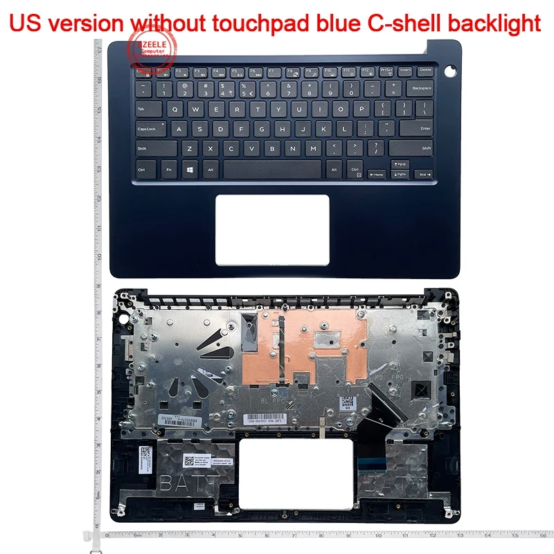 

New Palmrest top case cover for DELL Inspiron 5370 Vostro 5370 V5370 US Keyboard Upper case With Backlit