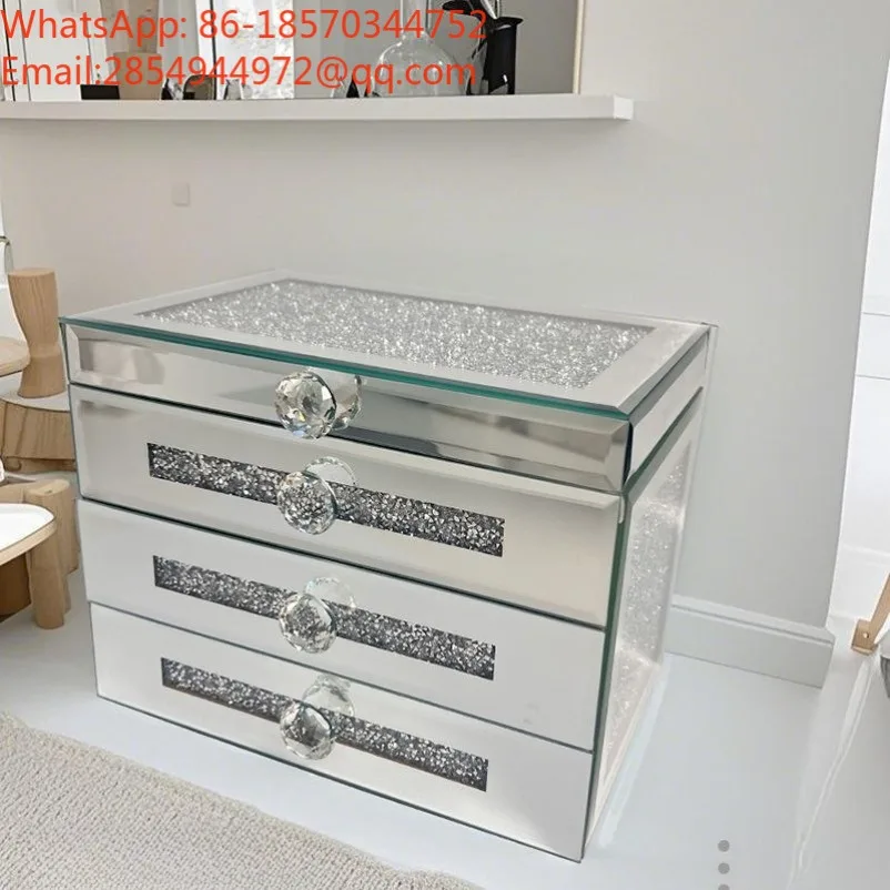 European Jewelry Box, High-end Exquisite Desktop Light Luxury Jewelry Storage Box