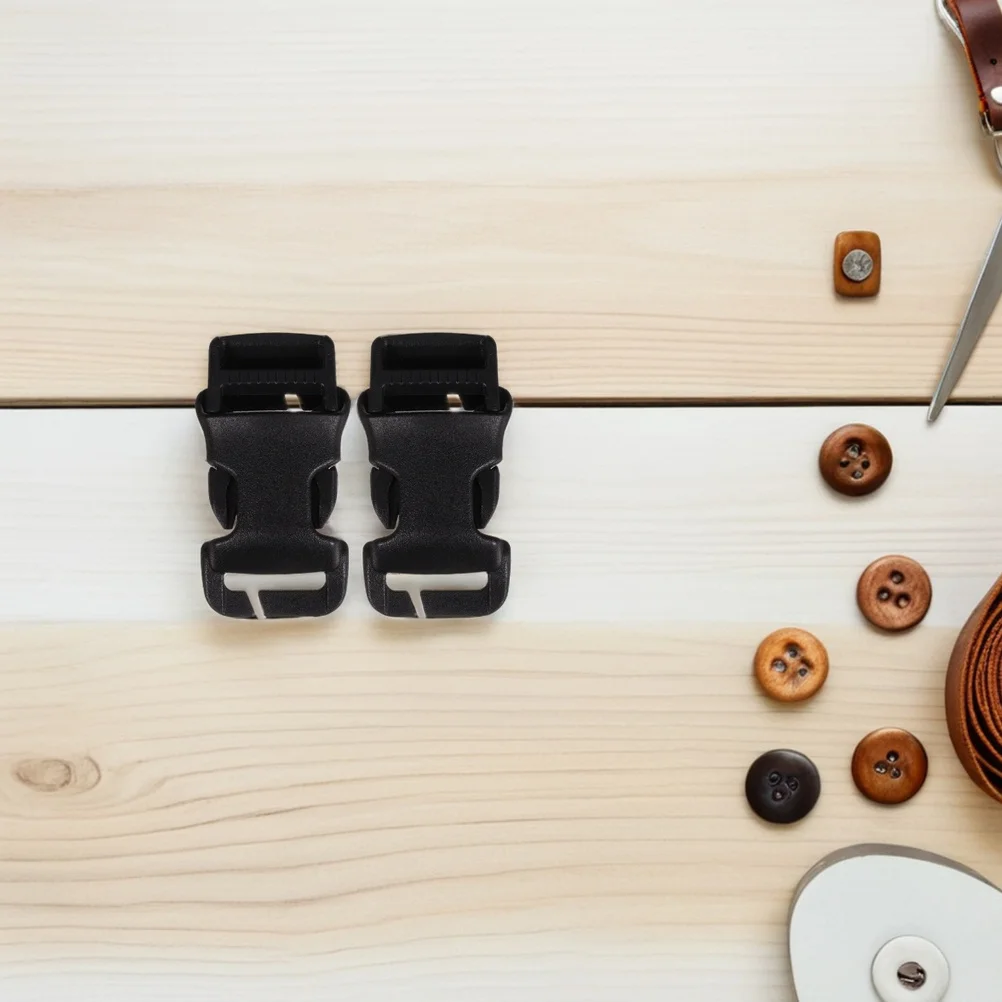 

4Pcs Tactical Vest Buckle Quick Detachable Side Release Heavy Duty Wear-Resistant Plastic Replacement Clips for Backpack Camping