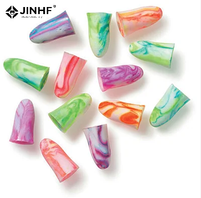 

10PCS/5bag Spark Soft Light Foam Ear Plugs Defenders Protectors Earplugs