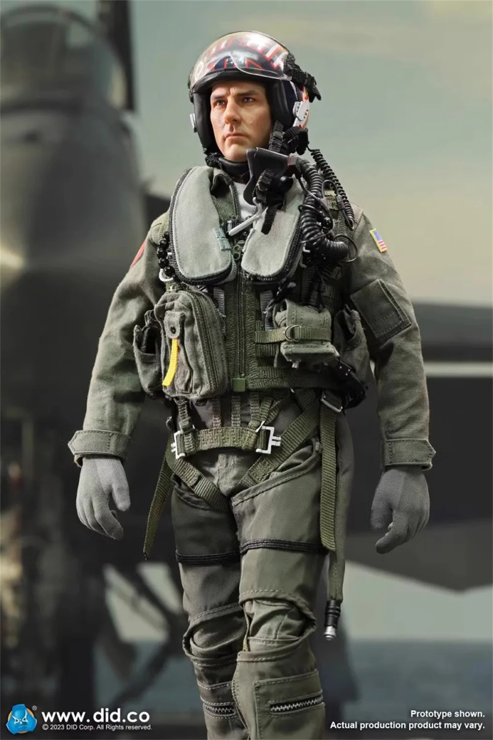 Zrobił MA80170 nas. Przystojny facet odtwarzacz filmów Tom Cruise Captain Soldier General pełny zestaw figurki dla fanów zebrać 1/6