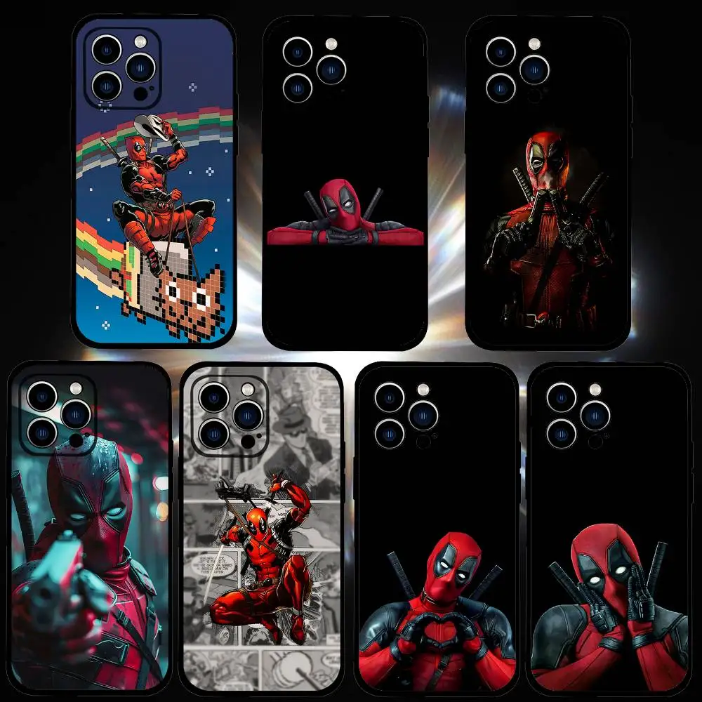 

Cool-D-deadpoolS Cute Phone Case For IPhone 17 15 Pro Max 14 Pro 12 11 13 Mini X XR XS 16 Plus SE Back Cover