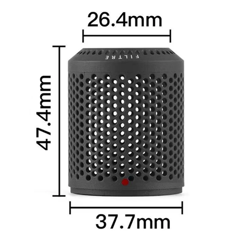 Outer Filter CoverOuter Filter Cover for HD01 HD03 HD08 Hair Dryer Dustproof Strainer Filter Net Part Cleaner Accessories B