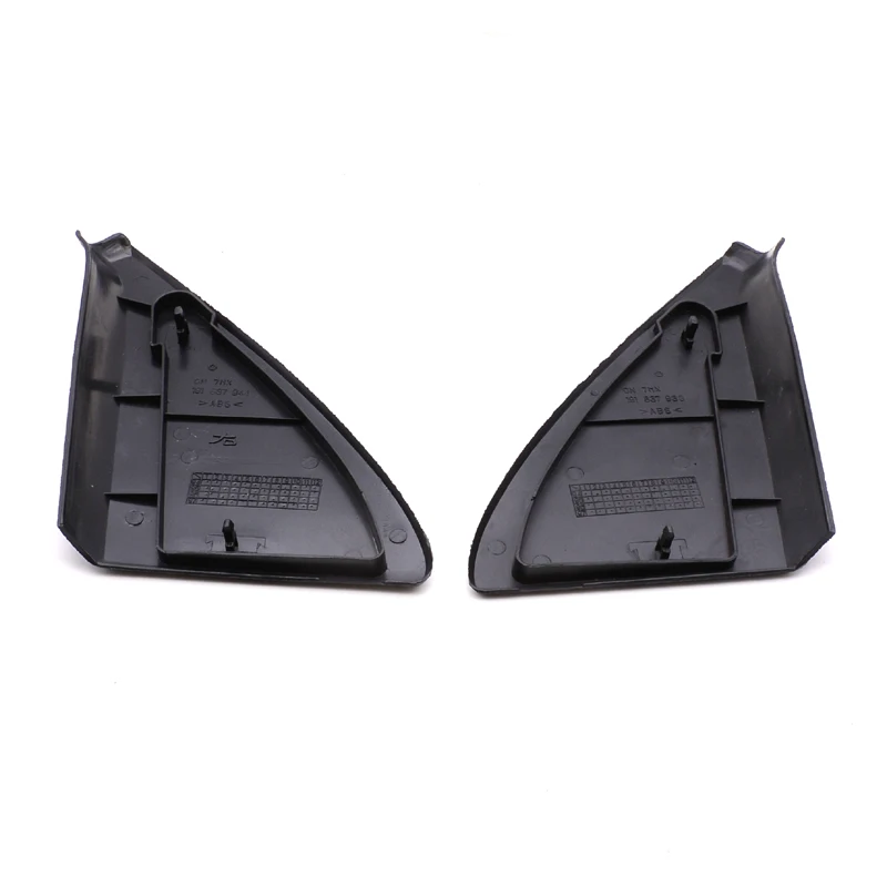 2PCS For VW MK2 Golf Jetta GTI GLI GTX 1985-1992 Left Right Door Mirror Cover Trim Panel Mount with Clip 191837933 191837944