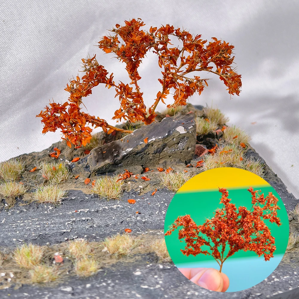 

Миниатюрная модель Tribulus, имитация дерева, растения, овощи, сделай сам, HO N, железнодорожный поезд, военный сад, буш, материалы для изготовления сцен