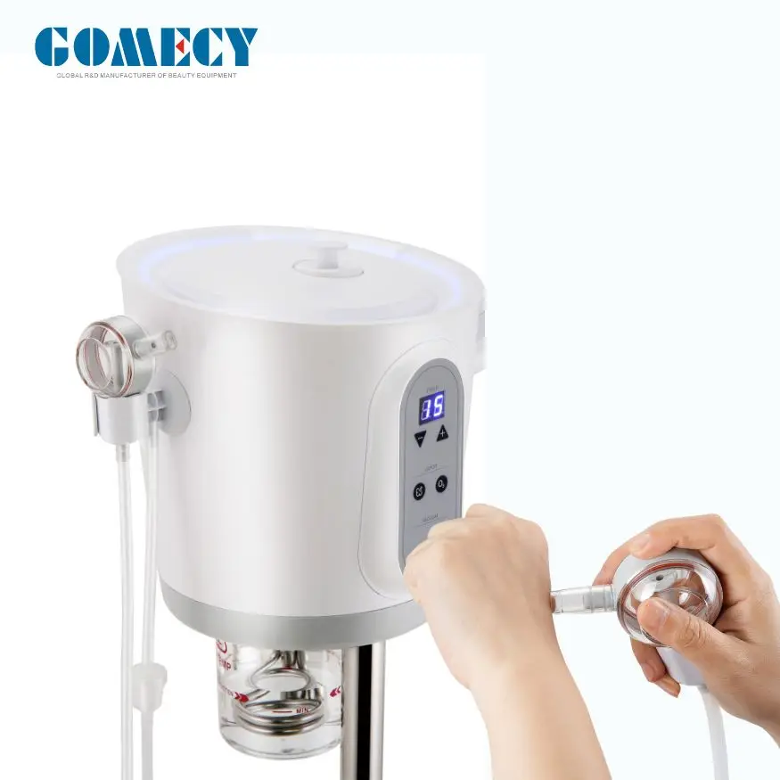 Factory Electrical Automatic Facial Hot Water Spray Facial Steamer Professional Facial Steamer Vacuum Pen Dirty Pores Cleansing