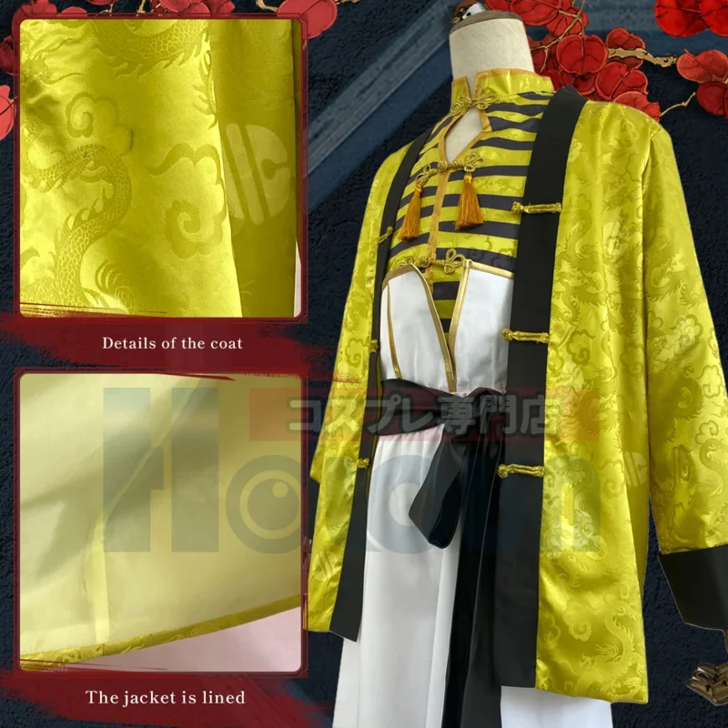 HOLOUN Tokyo Revengers Anime Cosplay Costume Cheongsam Kazutora Hanemiya Spring Wearing Halloween Christmas Party Gift OI5826