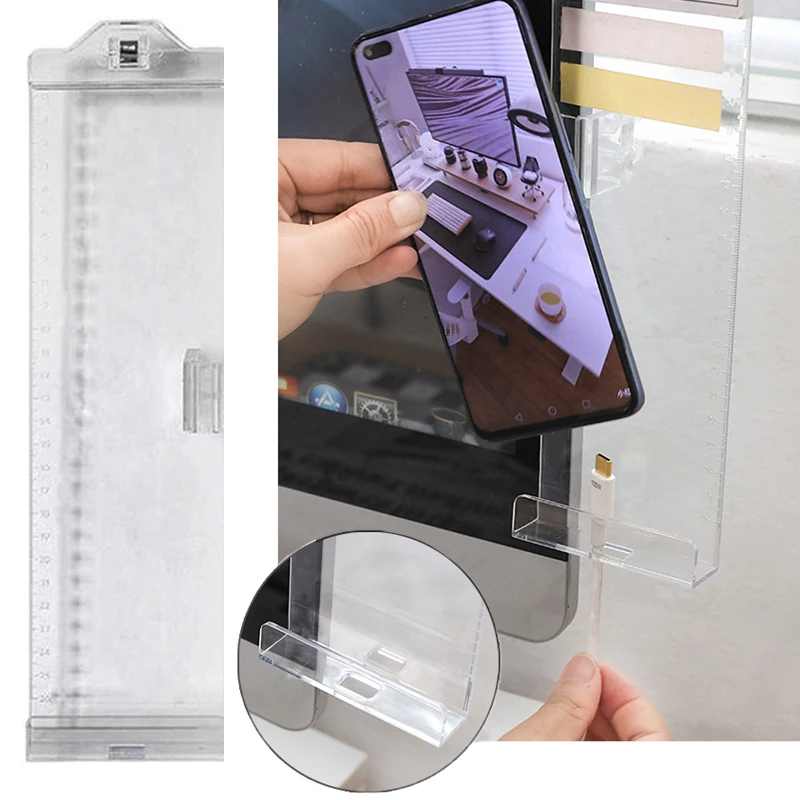 

Monitor Sticky Note Organizer Sticky Note Holders for Desk Monitor Desktop Book Stands Burr-Free Organizing Board for Business