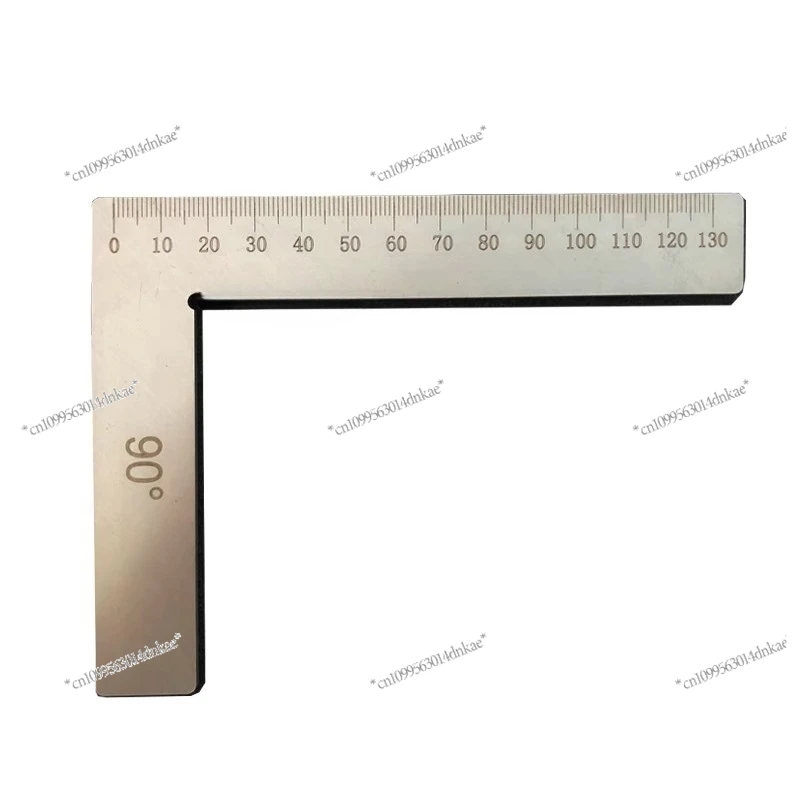 High Precision, Door and Window Angle Measuring Ruler 2mm Thick 45 Degrees 90 Degrees Stainless Steel Angle Ruler Aluminum Alloy