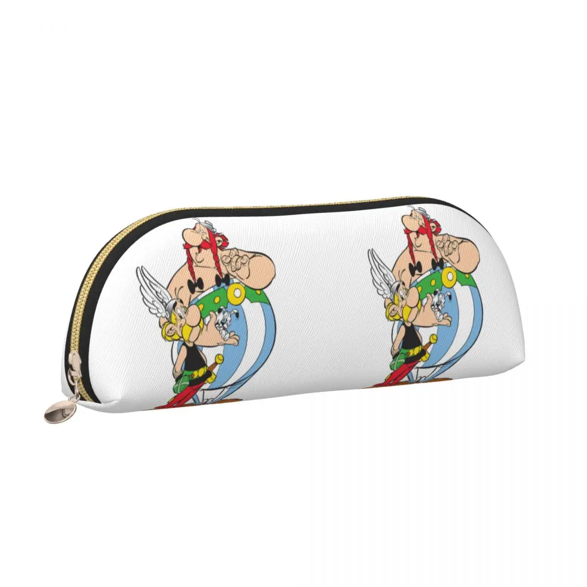 

Asterix And Obelix Pencil Case Pen Holder Storage Stationery Supplies Big Capacity Pen Box Pencil Bag for Studen Gifts