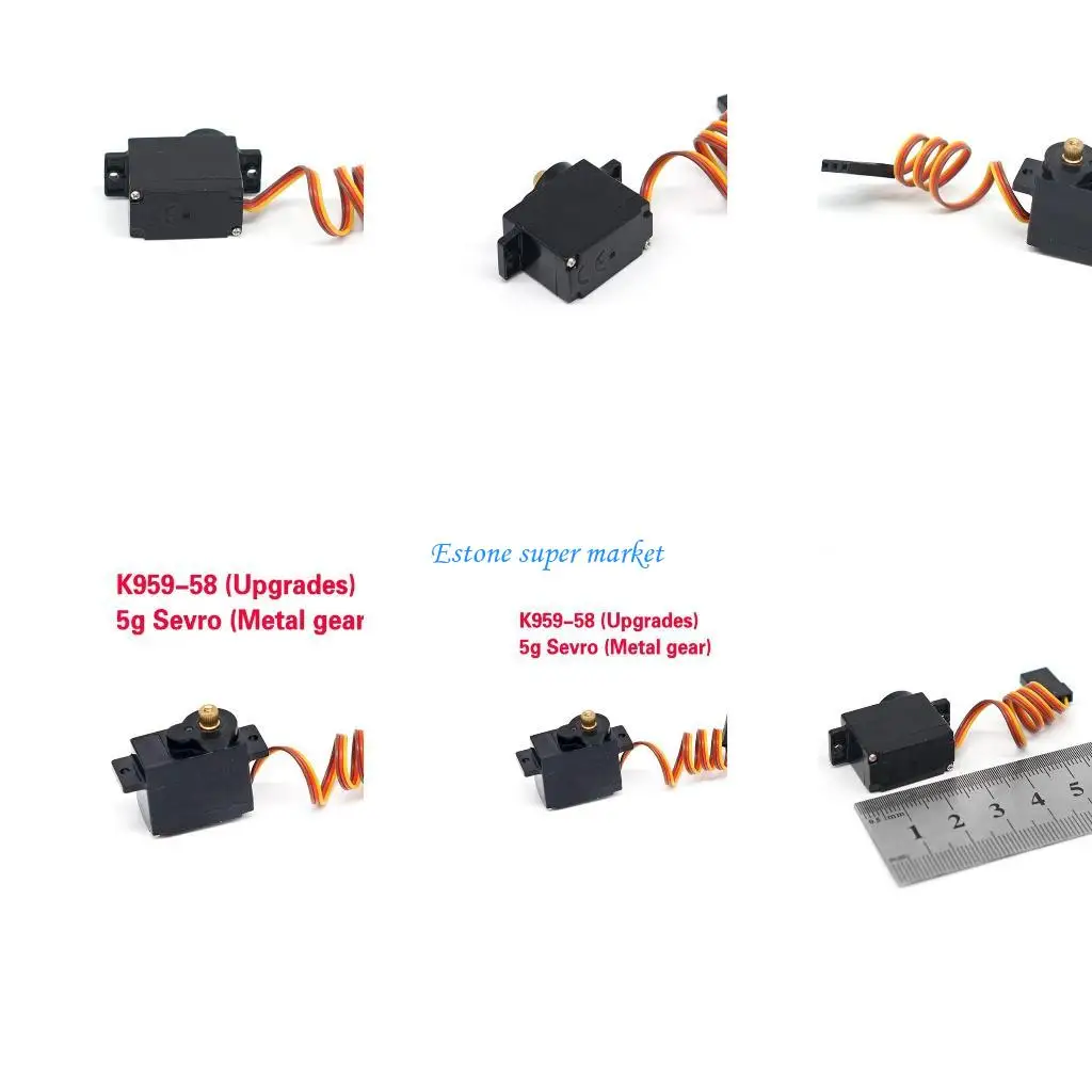 

090B Metal Gear Servo K989-58 K969 K979 K989 K999 1:28 WL Truck RC Spare Parts