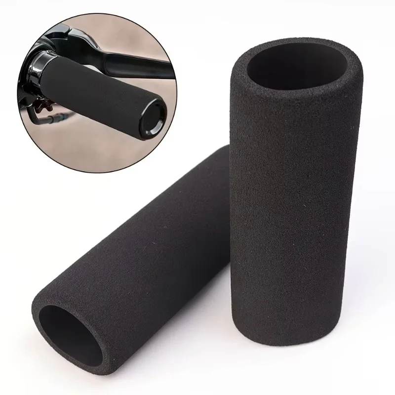 Motorcycle Anti Vibration Handle Cover Bar Foam Comfort Slip Over Grips Universal Heat Shrinkable Grip Handlebar Cover Sleeve