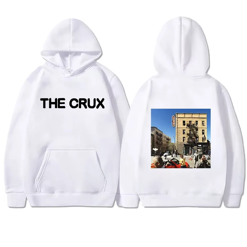 2025 Fashion New Album The Crux T-shirt Djo Graphic Double Sided Printed Sweatshirt Unisex vintage Style Men Women Fleece Hoodie