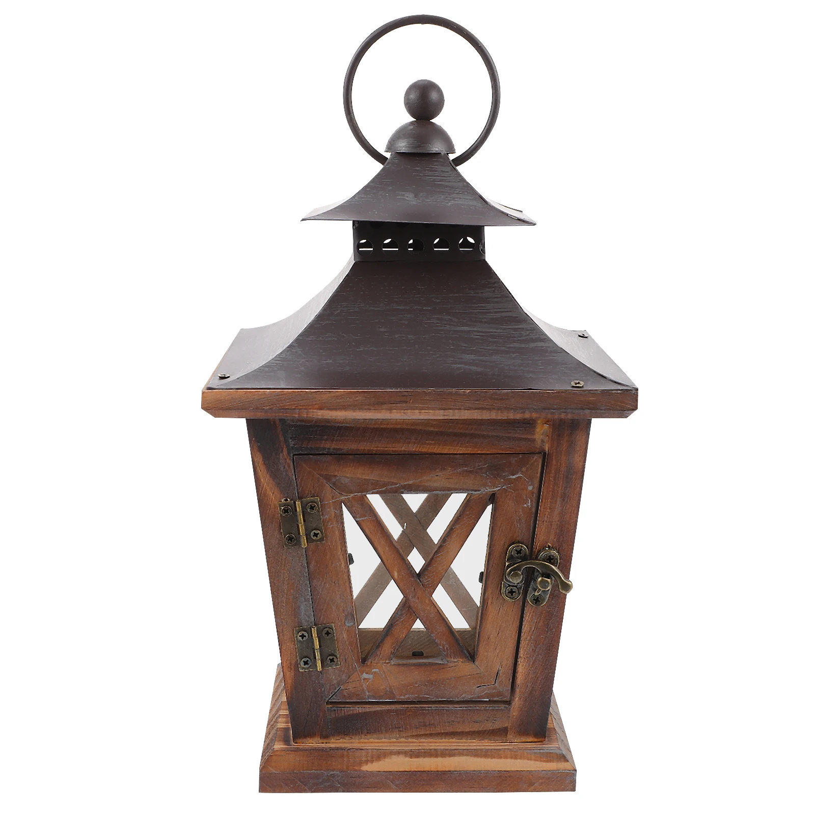 

1pc Vintage Wooden Candlestick Retro Rustic Holder Home Decor Display for Living Room Study Wedding Desktop Decoration