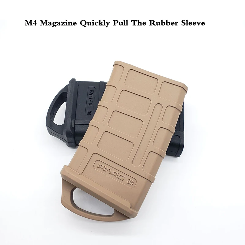 

1Pcs Children's Toy M4/M16 PMAG Fast Magazine Rubber Holster Rubber Pouch Sleeve