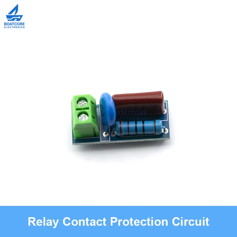 1/3/5/10PCS AC DC 5V-400V RC Snubber Circuit Module Relay Contact Protection Surge Absorption 6V 9V 12V 24V 110V 220V