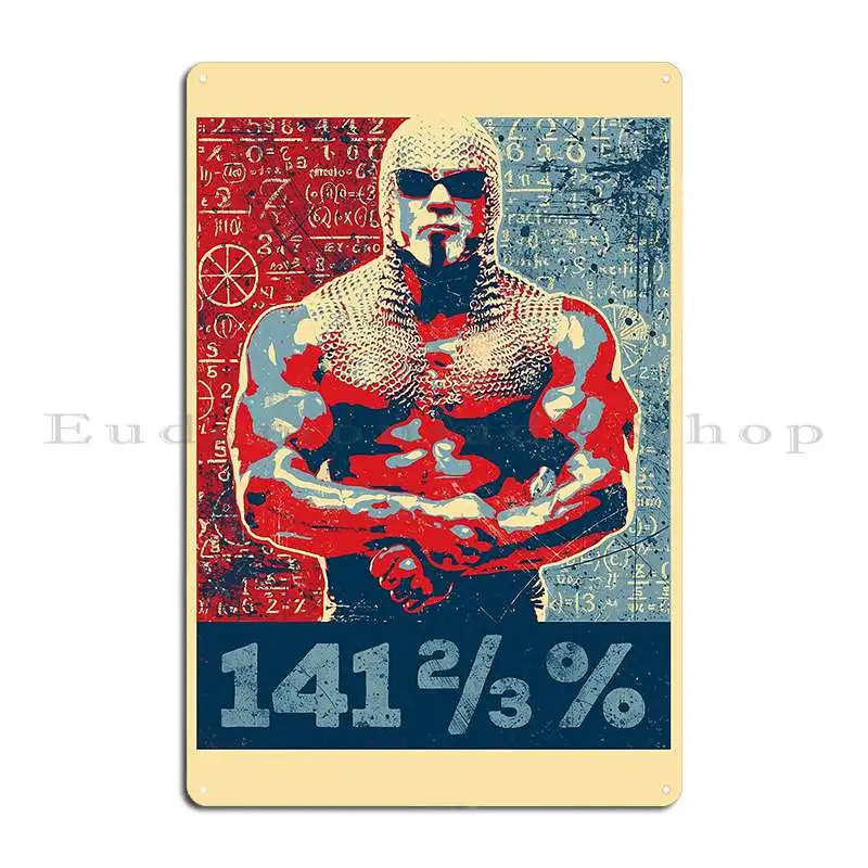 Scott Steiner Math T Shirt Metal Plaque Customize Designing Designs Cinema Design Tin Sign Poster