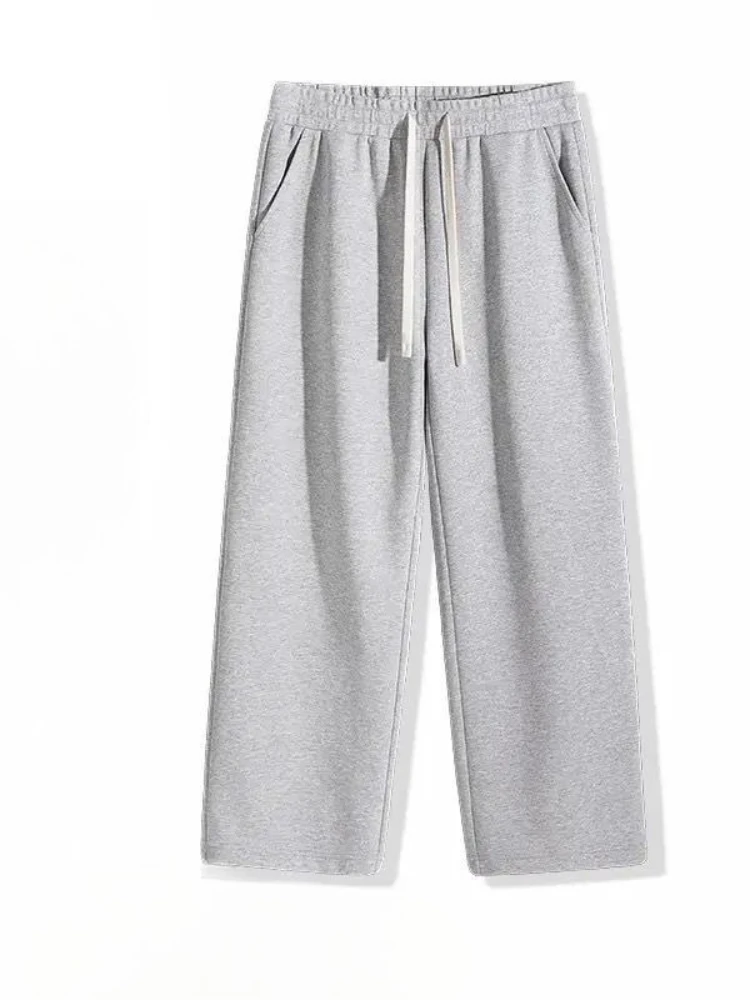 

Baggy Trousers Men's Sweatpants Y2k Fashion Clearance Sale New in Essential Korean Elegant Harajuku Draped Male Sports Pants