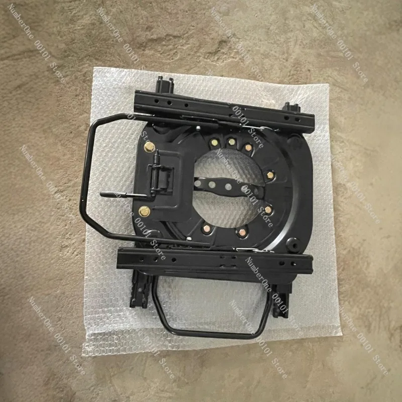 360-degree swivel turntable with sliding rails for car and RV seats, rotating chassis modification accessories for MPV