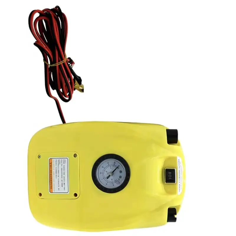 Nützliche Schlauchboot Aufblasbare Pumpe Hochdruck Elektrische Pumpe Angriffsboote Fischerboot Aufblasbare Pumpe 12 V