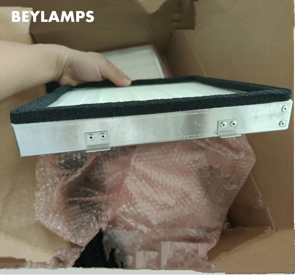 อาร์ 8780147   ใหม่โปรเจคเตอร์กรองอากาศสําหรับ Barco UDX-W32 UDX-U32 UDS-4K32 Digital Home Cinema ป้องกันฝุ่นกรอง