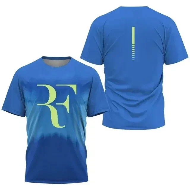 Federer tennis suit men\'s short-sleeved quick-dry T-shirt Nadal tennis top group purchase customized clothing