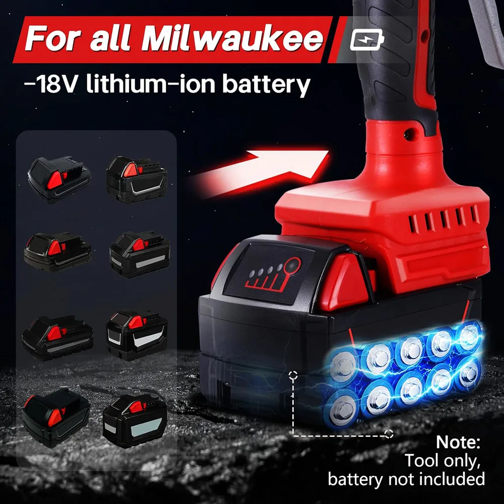 Cordless Tile Vibration Installation Machine for Milwaukee Battery,8 Speed Adjustable Wall Floor Glass Laying Vibrating Tools