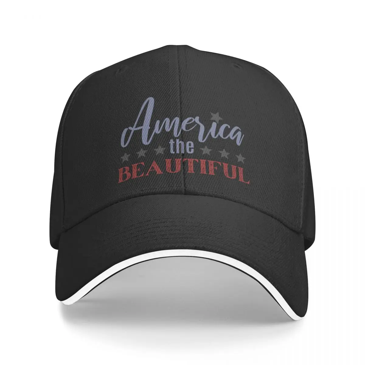 

America the Beautiful Baseball Cap Golf Cap funny hat Custom Cap For Men Women's