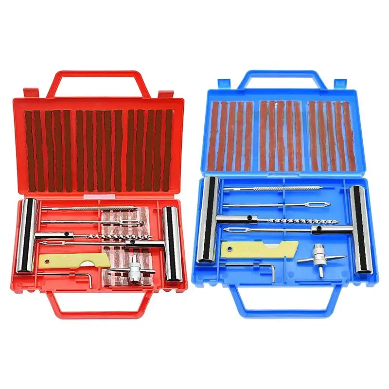 

Tire Plug Kit 23Pcs Tire Puncture Repair Set Universal Tire Repair Tools To Fix Punctures And Plug Flats Car Urgency Tool Kit