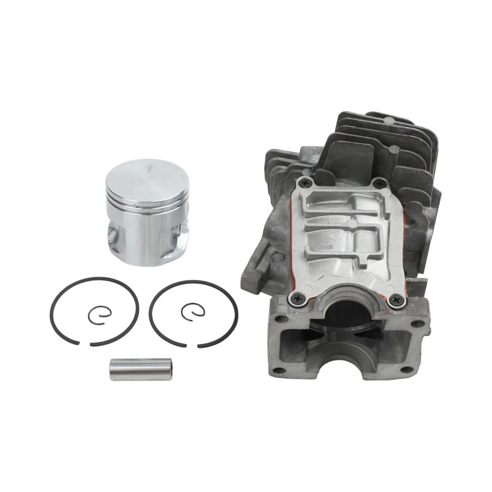 Efficient for piston Design for Kit Chainsaws Spare Part Cylinder Kit Low Friction Design Minimizes Wear Economical Replacement