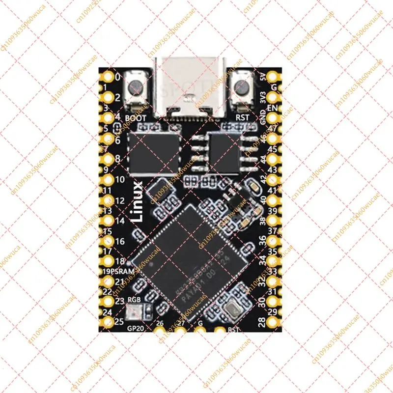 CJSD for Raspberry Pi Pico 2 (RP2350B) Mini Dev Board | Full 48 GPIOs, 8MB PSRAM & Linux Support