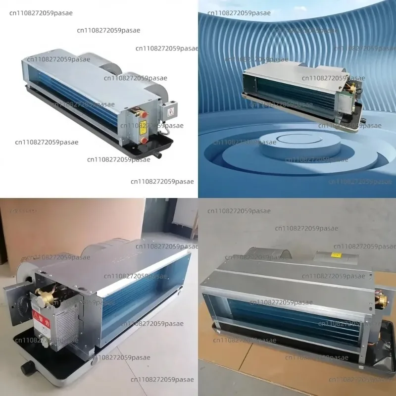 Concealed Rectangular Steel Fan Coil Unit for Ceiling InstallationQuiet Cooling and Heating for Central Air Conditioning Systems