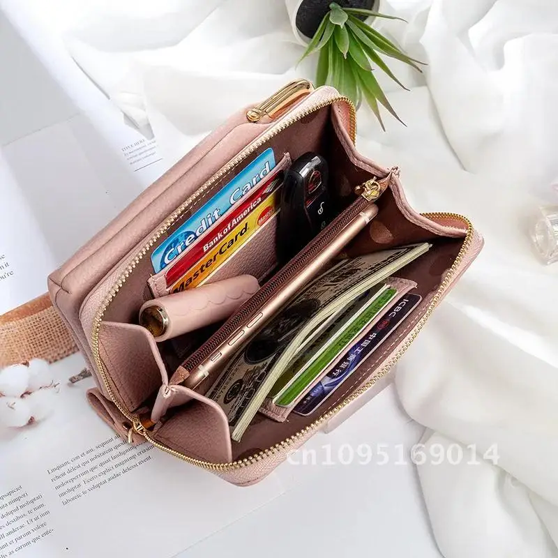 Leather Crossbody Bag For Women Fashion Ladies Mini Matte Small Shoulder Bag Handbag Clutch Messenger Leather Purse Phone bag