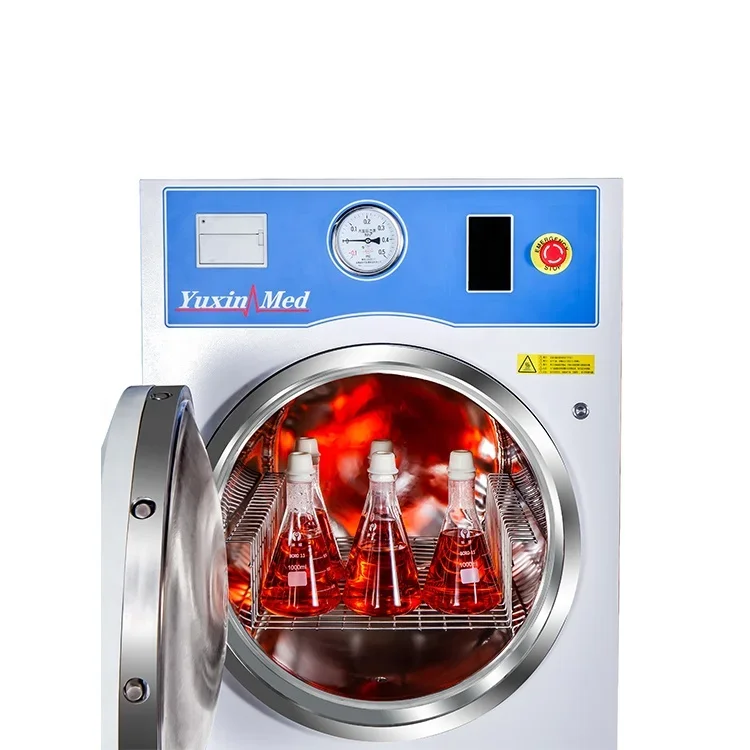 200L MST-N series  Microcomputer controlled Horizontal automatic vacuum pressure steam sterilizer