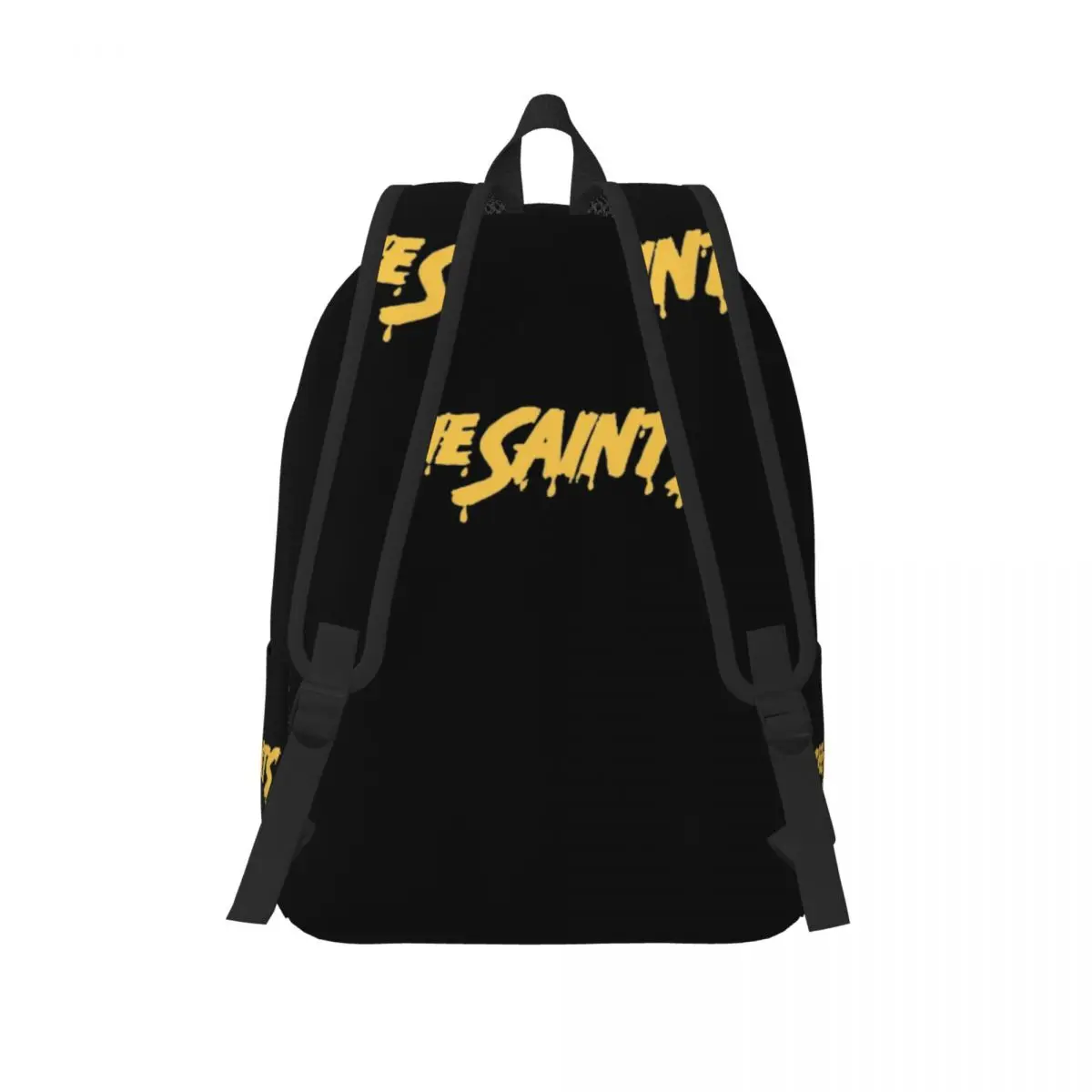 Mochila informal de The Saints Rock para hombre y mujer, bolsa de lona para ordenador portátil y portátil, resistente, para escuela secundaria, senderismo y viaje