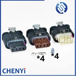 4 Pin Automotive waterproof connector Wire harness plug 4H0973704A 4H0 973 704 A 4H0973704 1-1718645-1 2-1718645-1 1-1670918-1