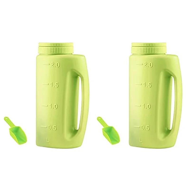 

Y74A-1 Set Plastic Handheld Spreader Spot Seeding Spreader Bottle Ice Melt Salt Dispenser