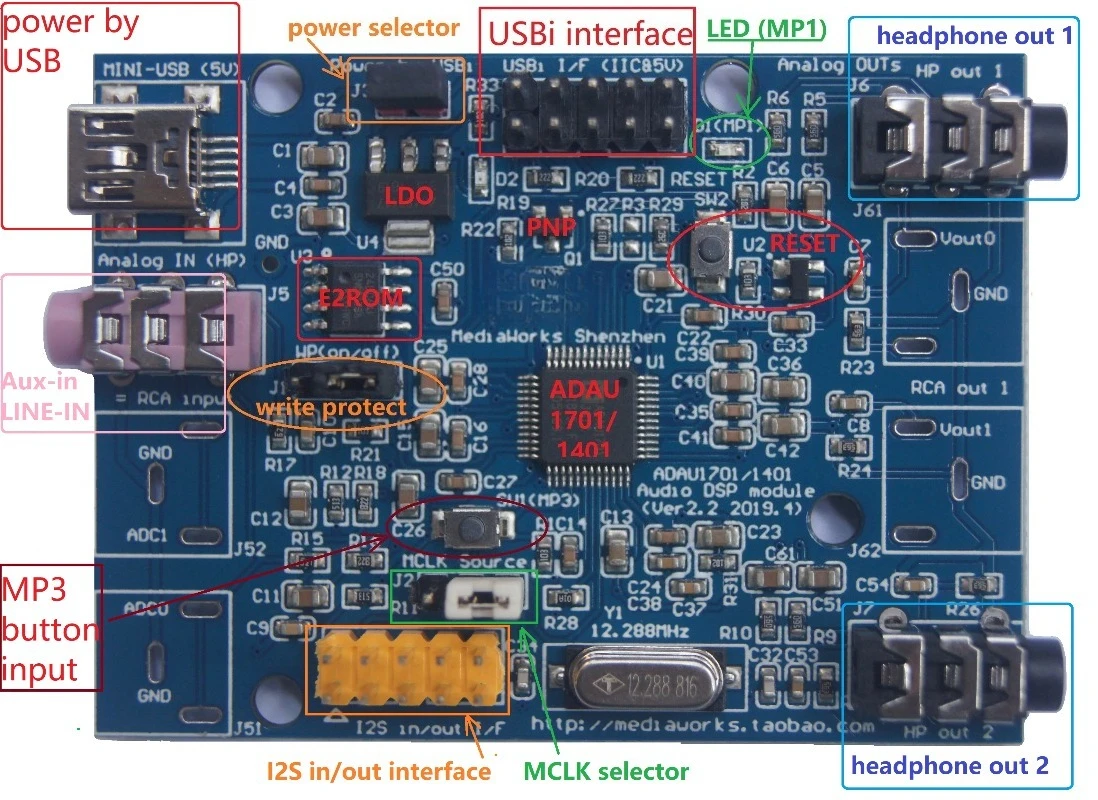 module-de-processeur-audio-dsp-adau1701-2-entrees-4-sorties-analogiques-compatible-avec-adau1401a-pour-le-reglage-du-son-et-la-conception-de-haut-parleurs
