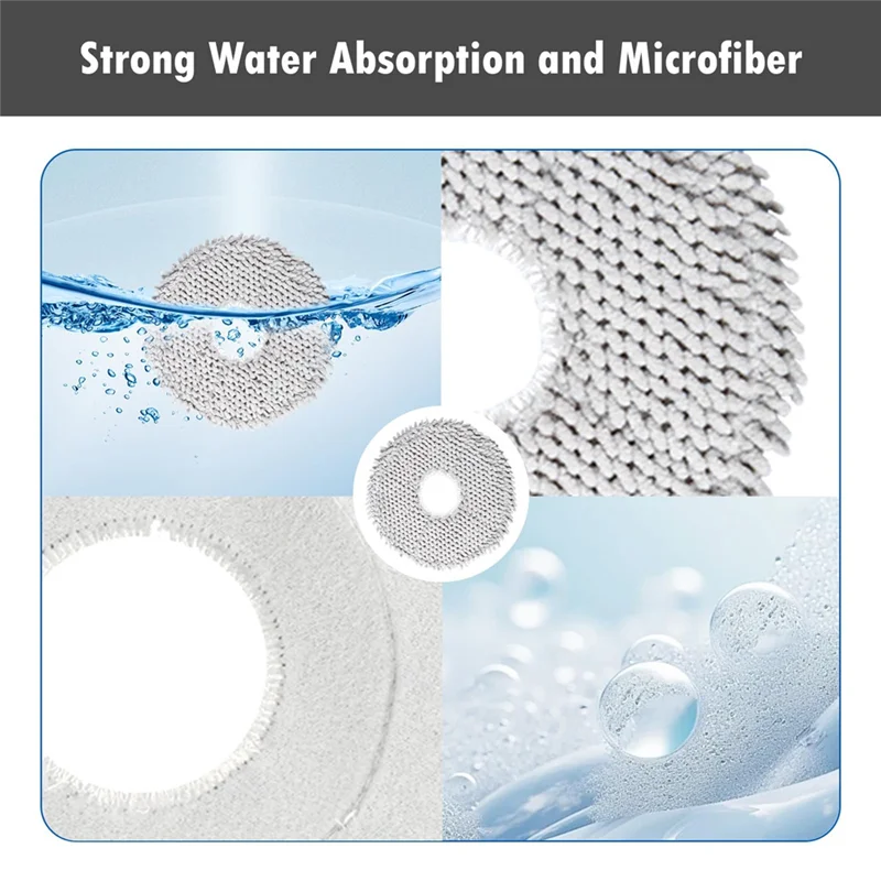 BAAG-Accessories Kit For Dreame L20/L30 Ultra Robot Vacuum Replacement Parts Including Main Brush HEPA Filters Sidebrushes