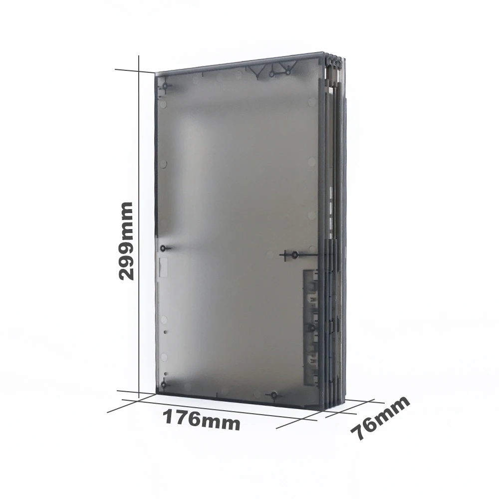 BitFunx Transparent Replacement Shell For PS2 Fat (3xxxx Series)Console Case For PS2 Console Cover