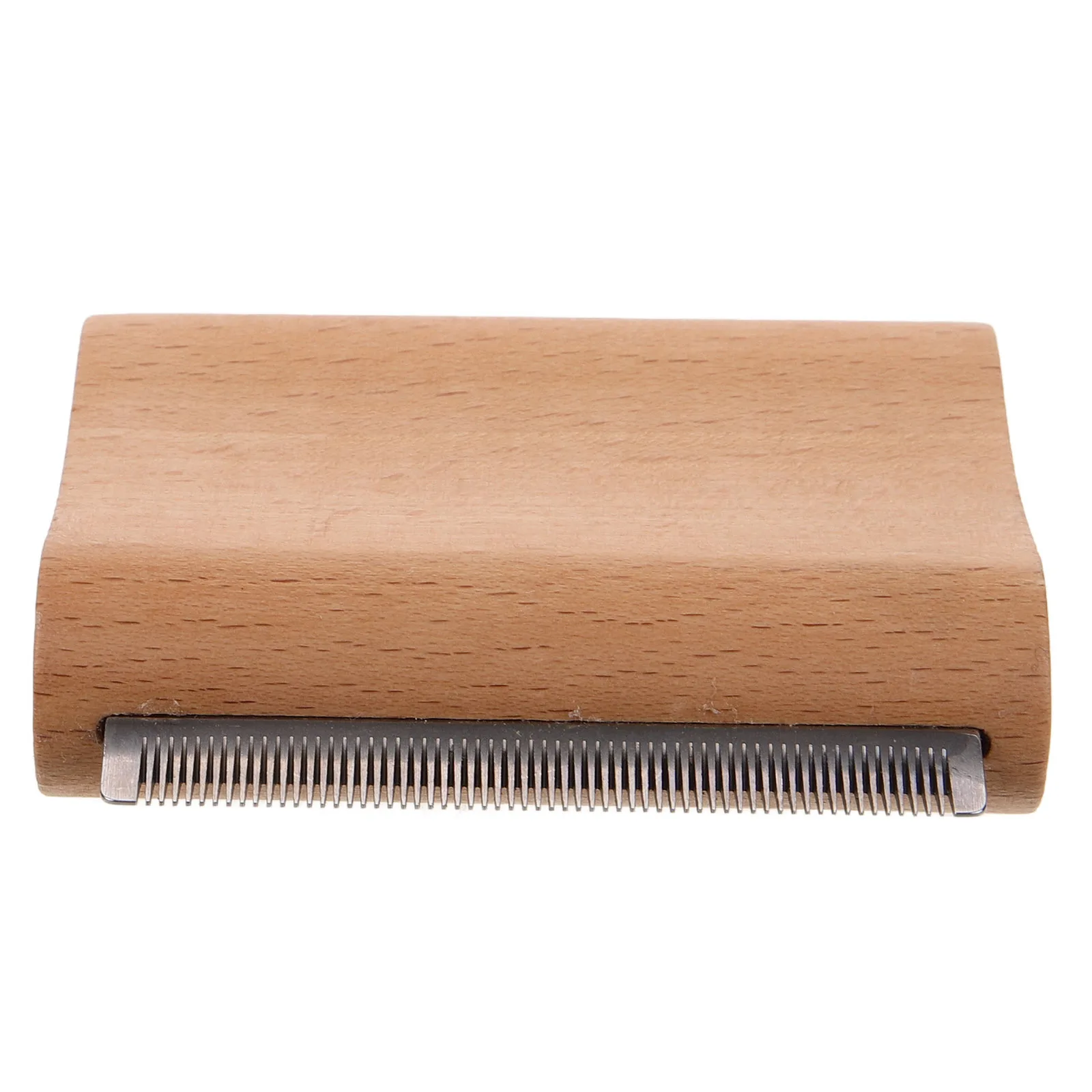 مشط إزالة شعر الحيوانات الأليفة من الفولاذ المقاوم للصدأ، فرشاة تهذيب الحصان، أداة إزالة شعر الحصان الماشية، بقرة متينة