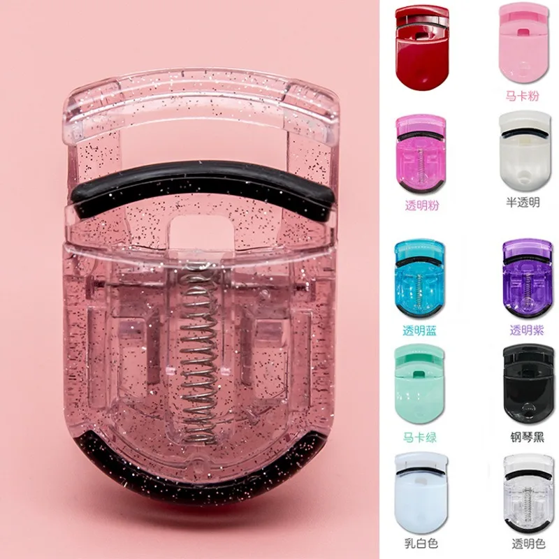 Professionelle mehrfarbige Mini-Wimpernzange, tragbar, langlebig, einfarbig, Wimpernhalter, kosmetische Werkzeuge, einfach zu bedienen